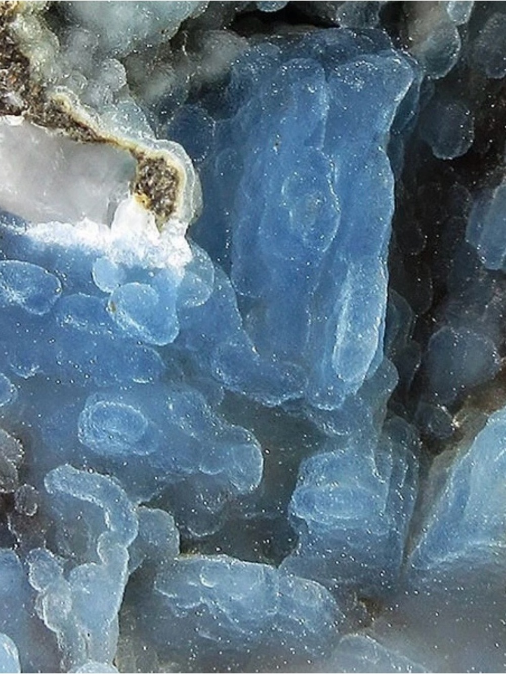 Natural Blue Plumbogummite Crystal Mineral Specimen – 142g | China